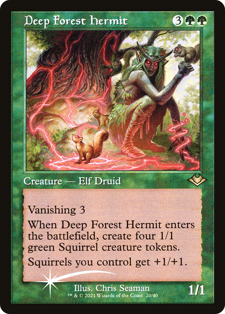Deep Forest Hermit (Retro Frame) [MH1 - 20]