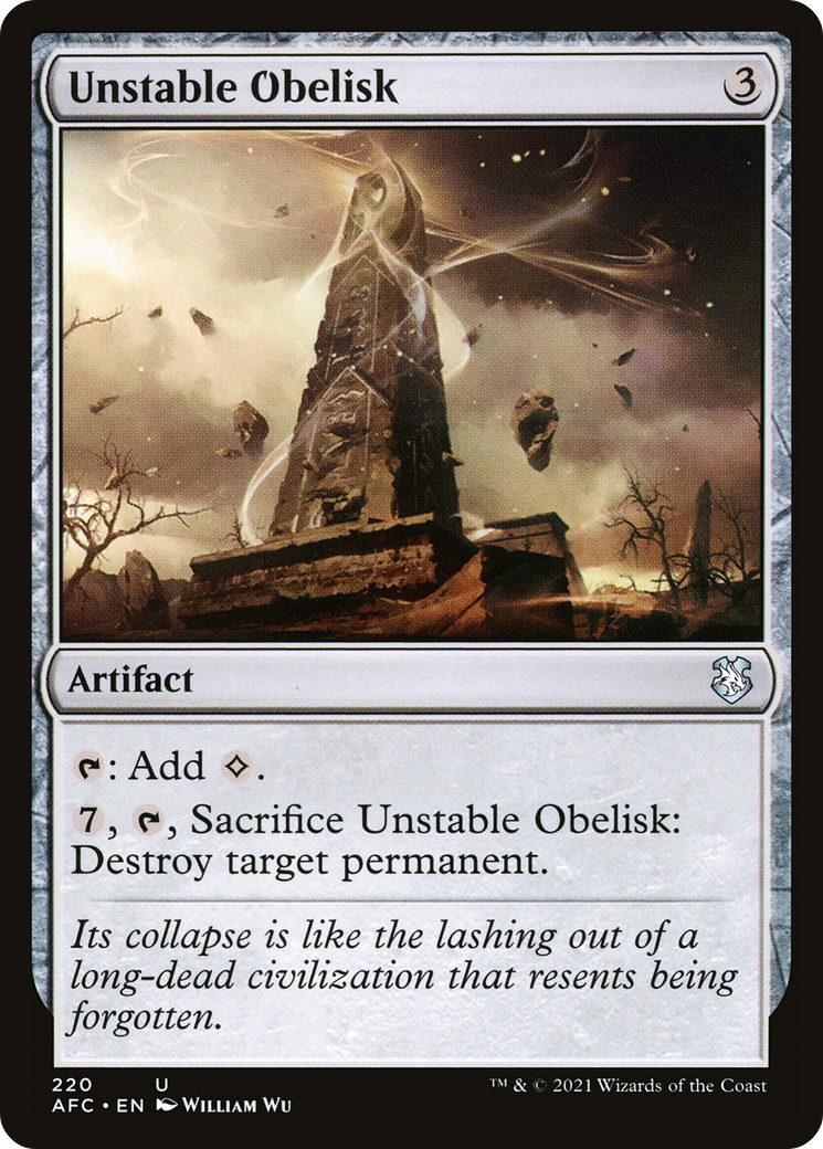 Unstable Obelisk [AFC - 220]