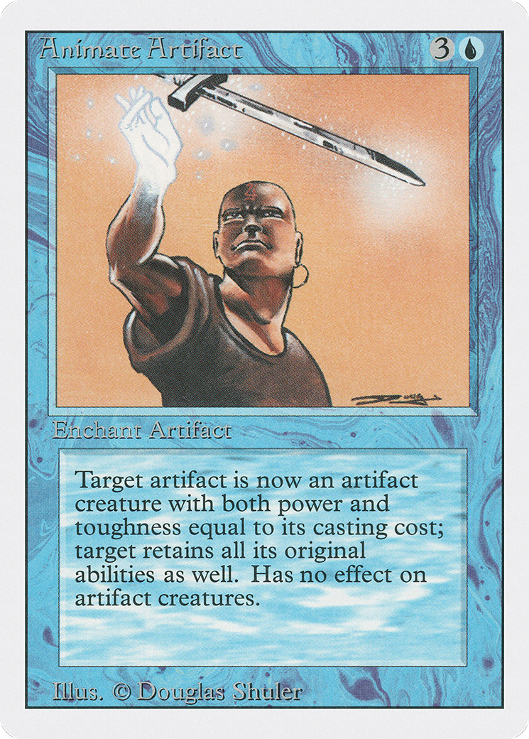 Animate Artifact [3ED - N/A]