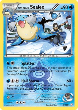 Team Aqua's Sealeo [DCR - 4/34]