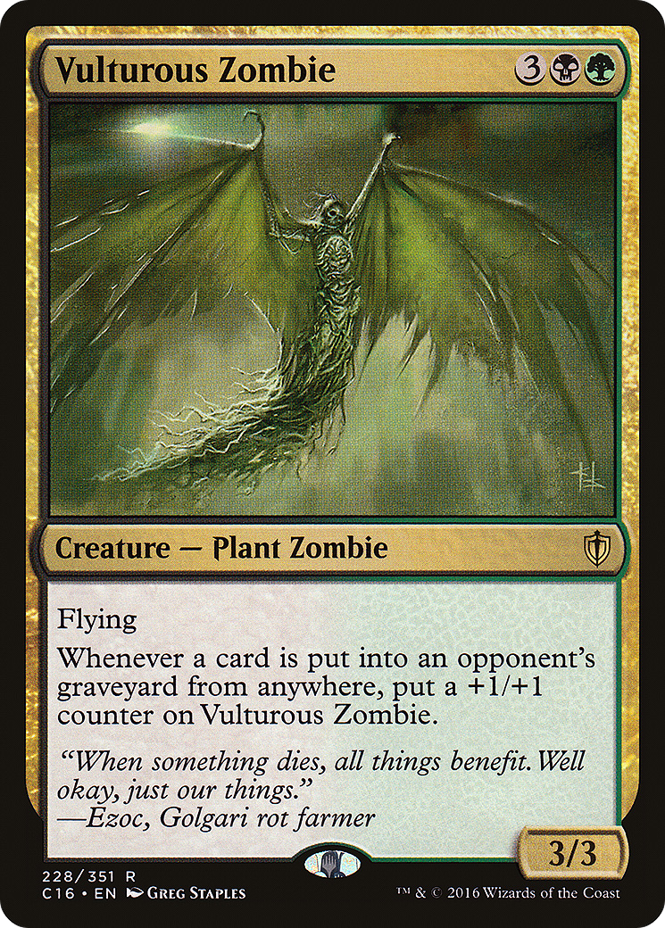 Vulturous Zombie [C16 - 228]
