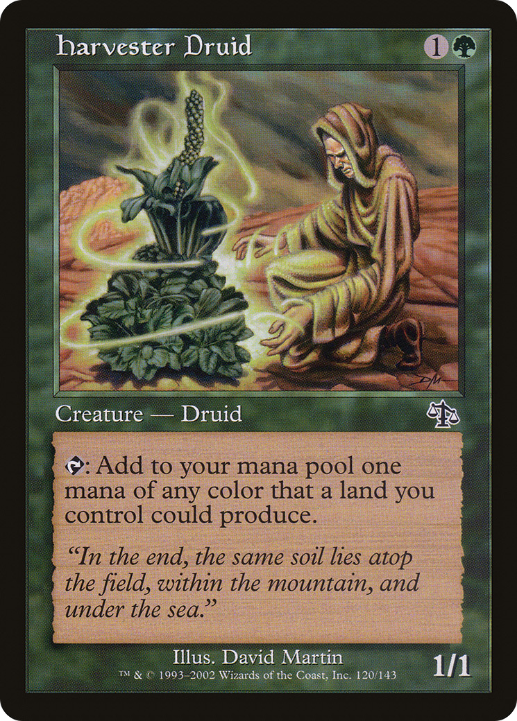 Harvester Druid [JUD - 120]