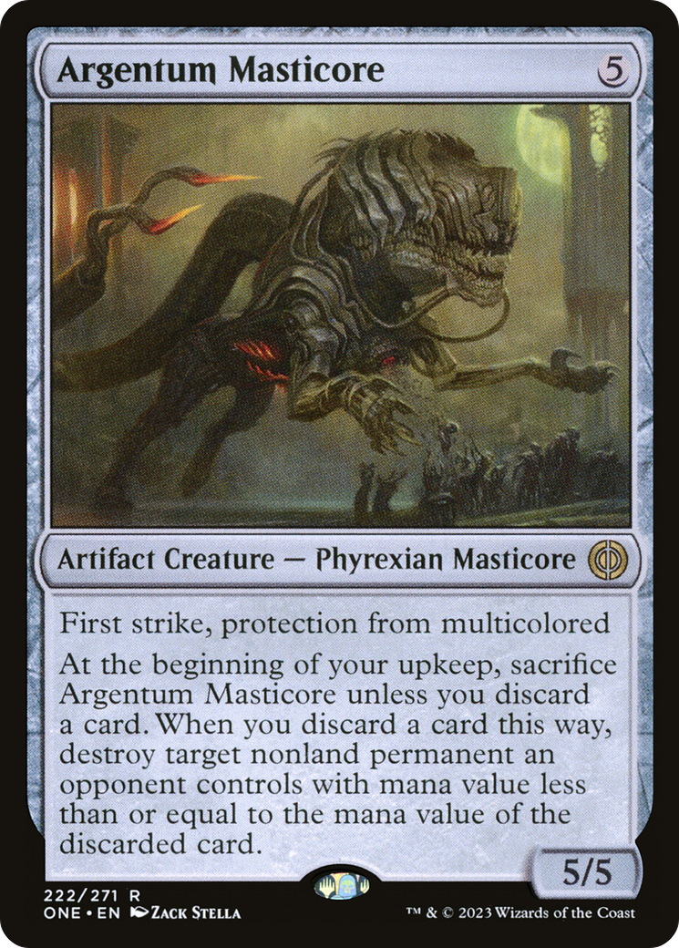 Argentum Masticore [ONE - 222]