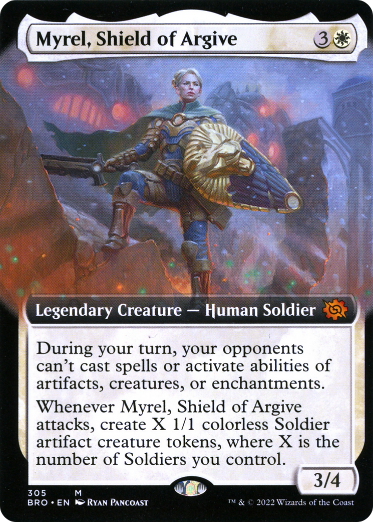 Myrel, Shield of Argive (Extended Art) [BRO - 305]