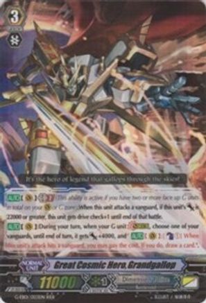 Great Cosmic Hero, Grandgallop (G-EB01/003EN) - G-EB01: Cosmic Roar