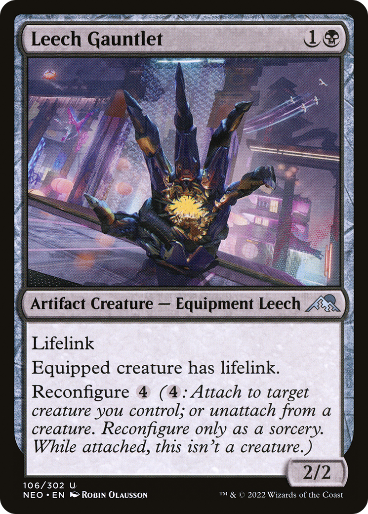 Leech Gauntlet [NEO - 106]