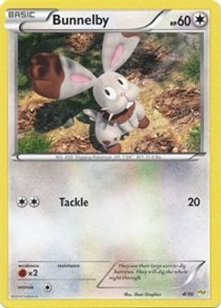 Bunnelby 004  XY Trainer Kit Sylveon & Noivern - Common