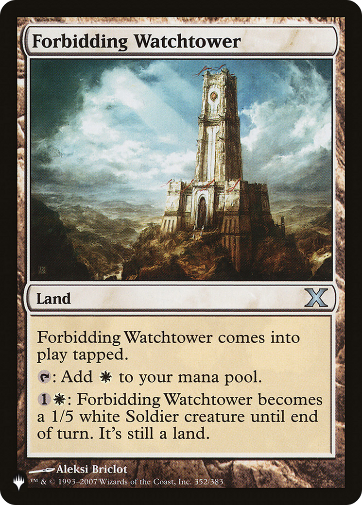 Forbidding Watchtower [LIST - 352/383]