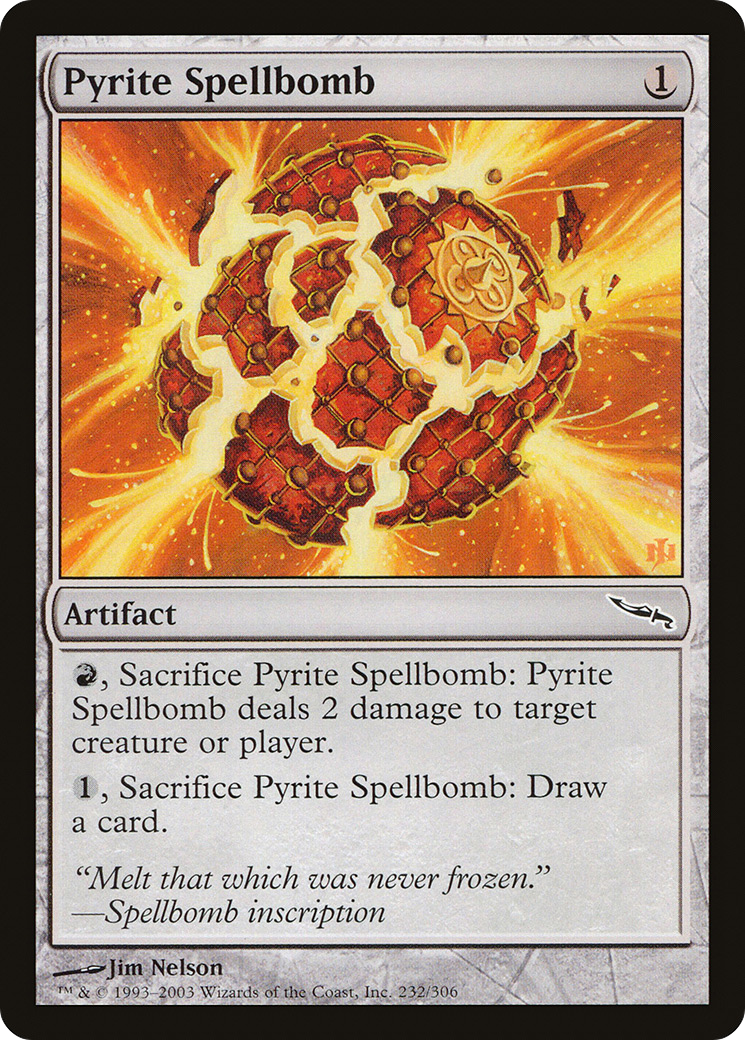 Pyrite Spellbomb [MRD - 232]