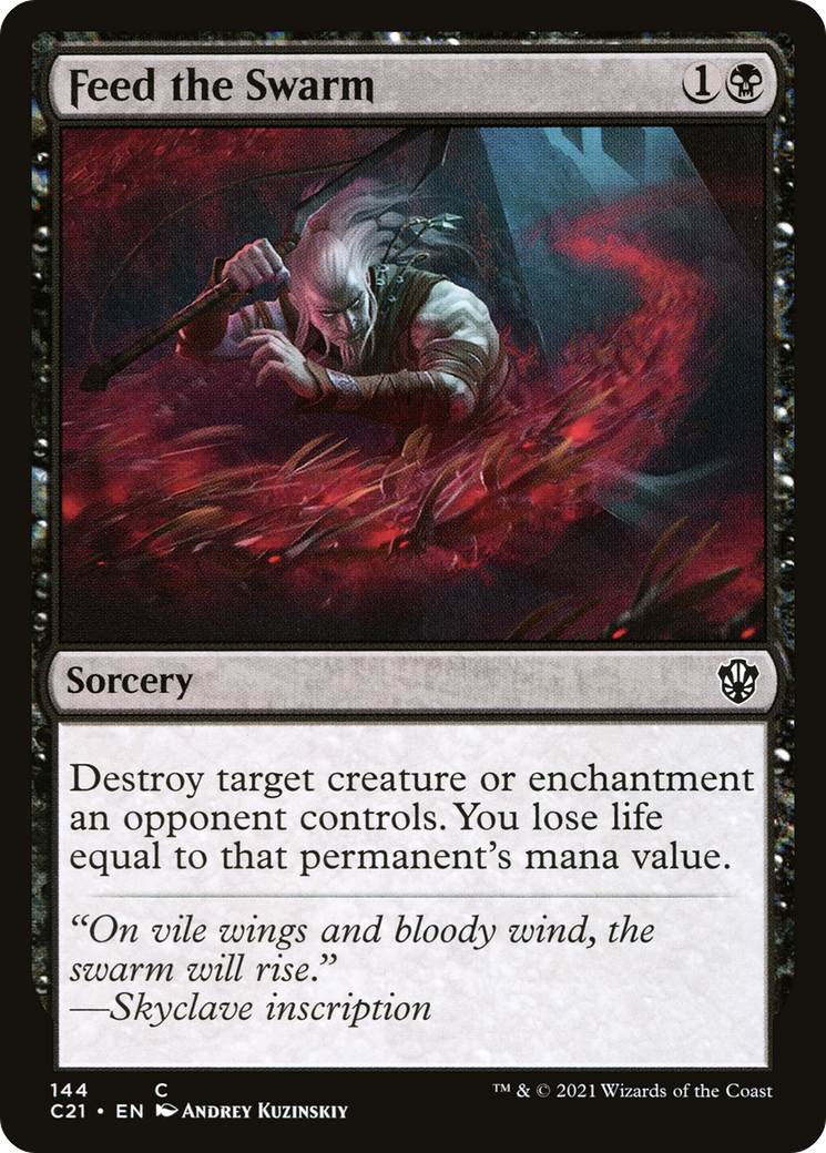 Feed the Swarm [C21 - 144]