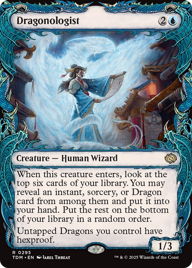 Dragonologist (Showcase) (TDM-295) - Tarkir: Dragonstorm: (Showcase)