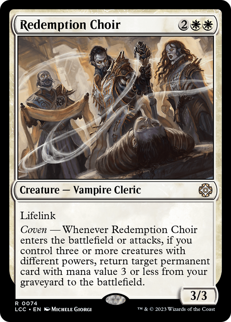 Redemption Choir [LCC - 74]