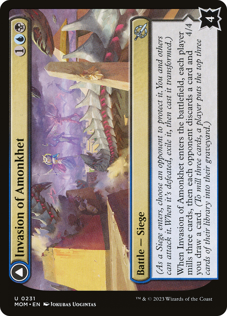 Invasion of Amonkhet [MOM - 231]