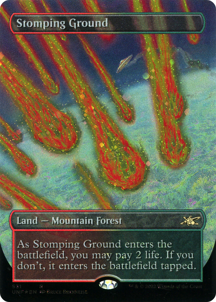 Stomping Ground (Borderless) (Galaxy Foil) [UNF - 531]