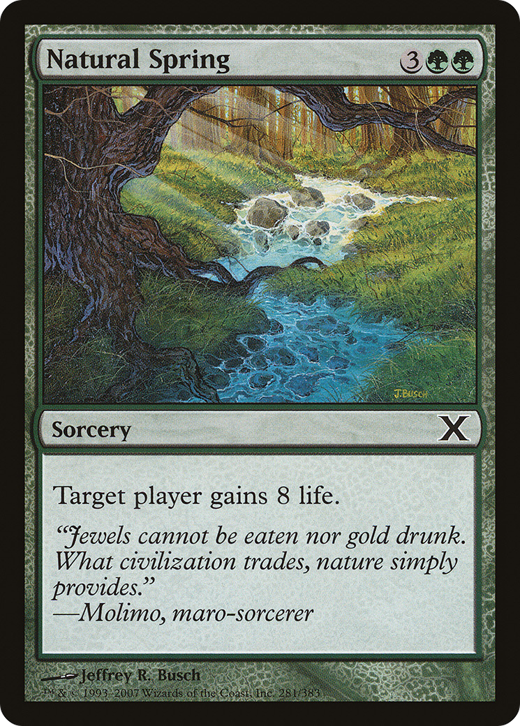 Natural Spring [10E - 281]