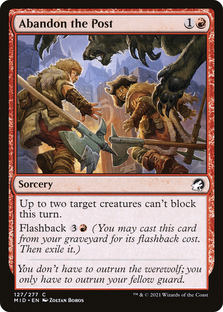 Abandon the Post [MID - 127]