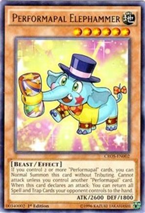 Performapal Elephammer (CROS-EN002) - Crossed Souls Unlimited