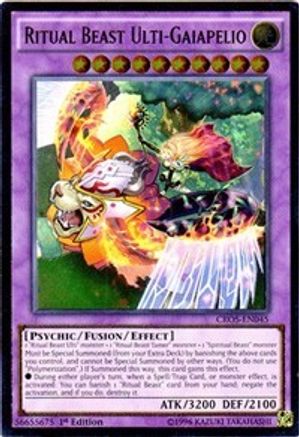 Ritual Beast Ulti-Gaiapelio (UTR) [CROS - CROS-EN045]