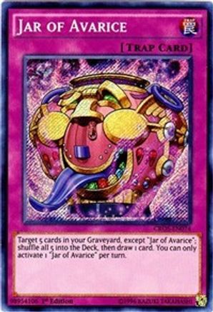 Jar of Avarice (CROS-EN074) - Crossed Souls Unlimited