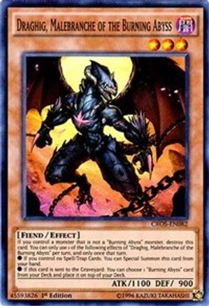 Draghig, Malebranche of the Burning Abyss (CROS-EN082) - Crossed Souls Unlimited
