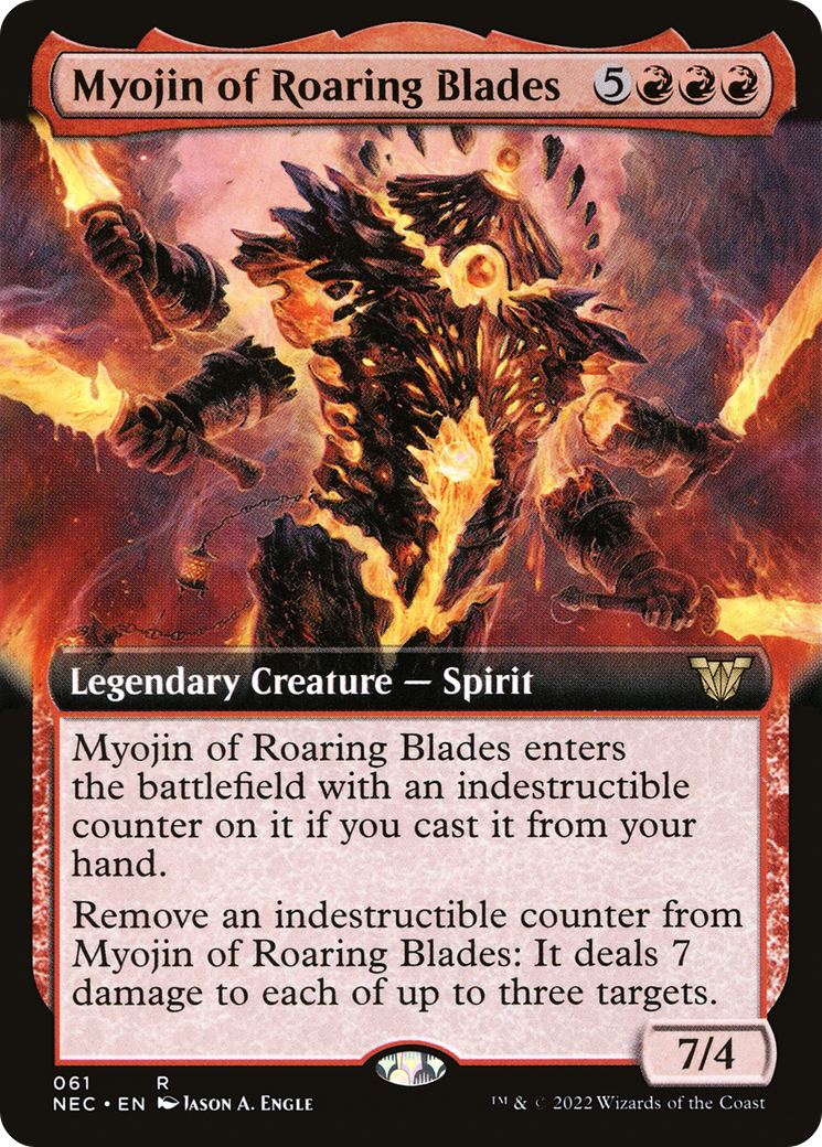 Myojin of Roaring Blades (Extended Art) [NEC - 61]
