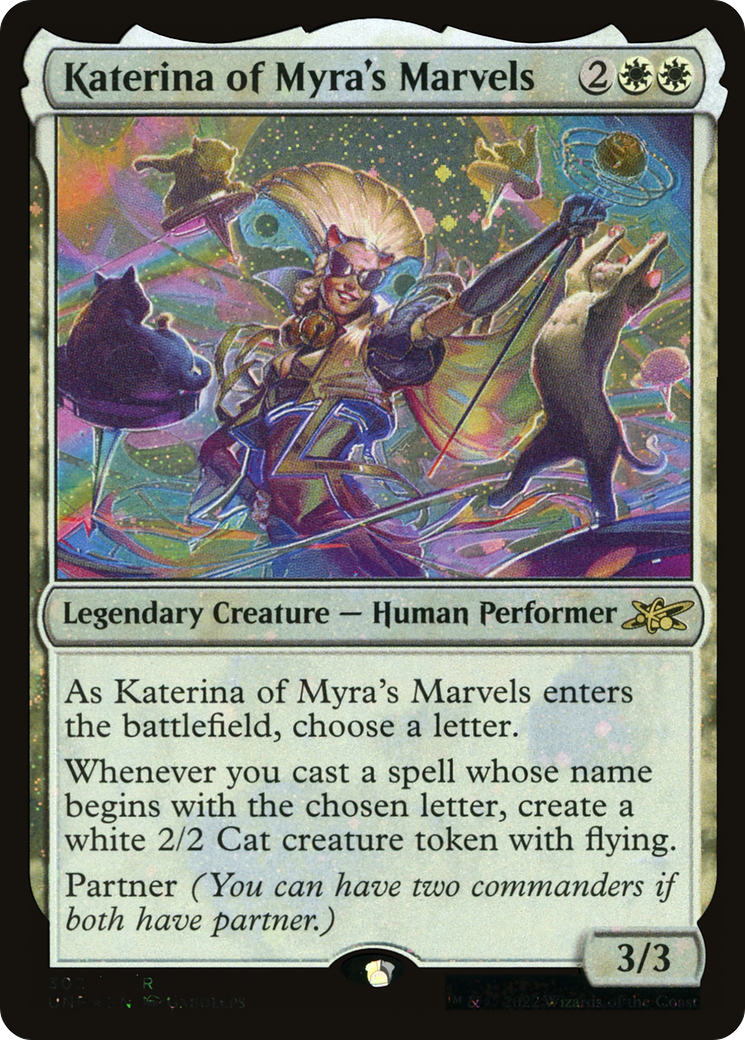 Katerina of Myra's Marvels (Galaxy Foil) [UNF - 302]