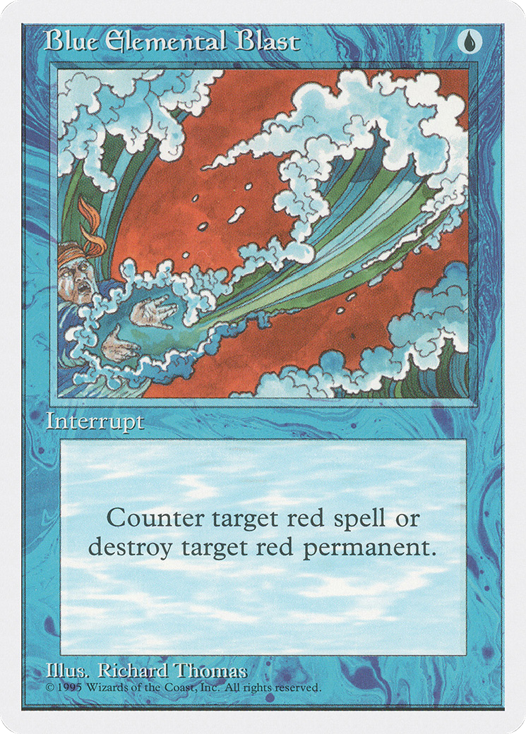 Blue Elemental Blast [4ED - N/A]
