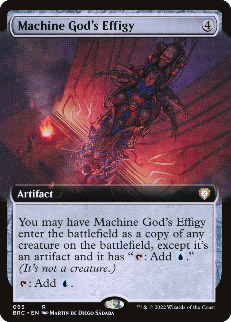 Machine God's Effigy (Extended Art) [BRC - 63]