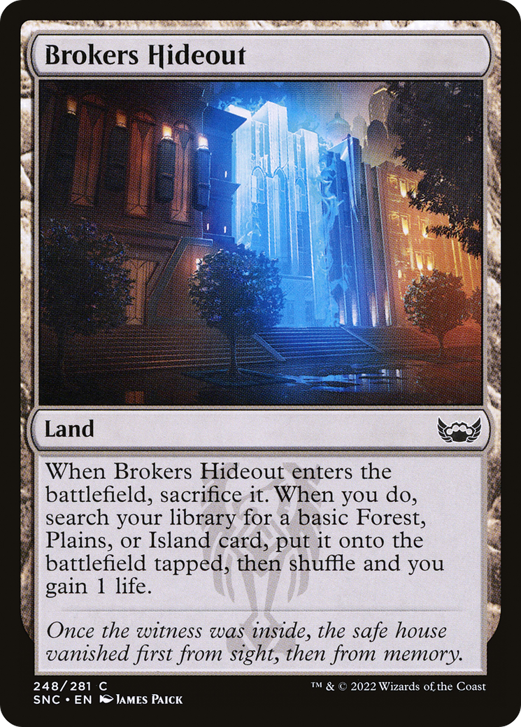 Brokers Hideout [SNC - 248]