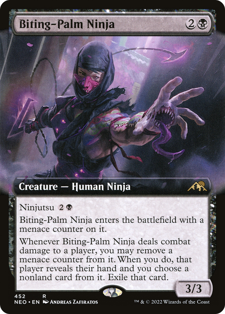 Biting-Palm Ninja (Extended Art) [NEO - 452]