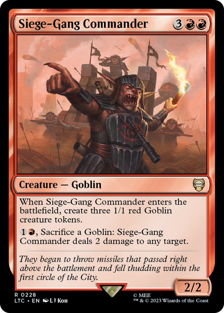 Siege-Gang Commander [LTC - 228]