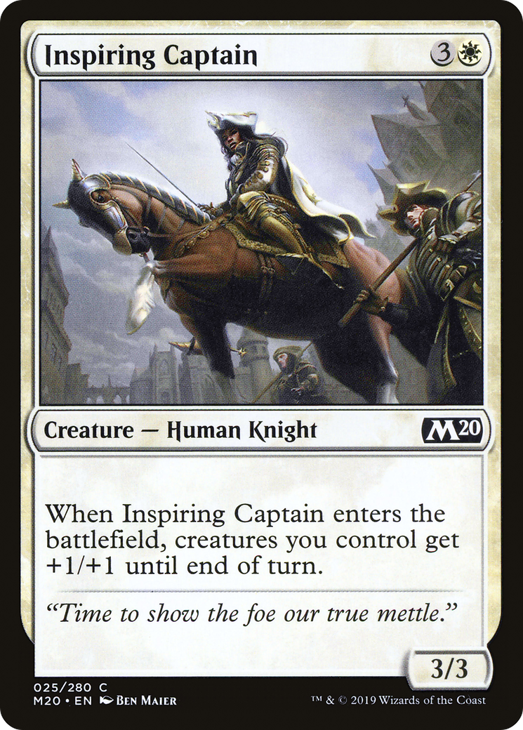 Inspiring Captain [M20 - 25]