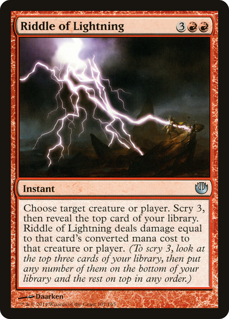 Riddle of Lightning [JOU - 107]
