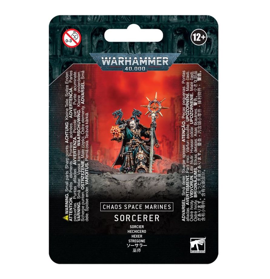 Warhammer 40K: Chaos Space Marines Sorcerer