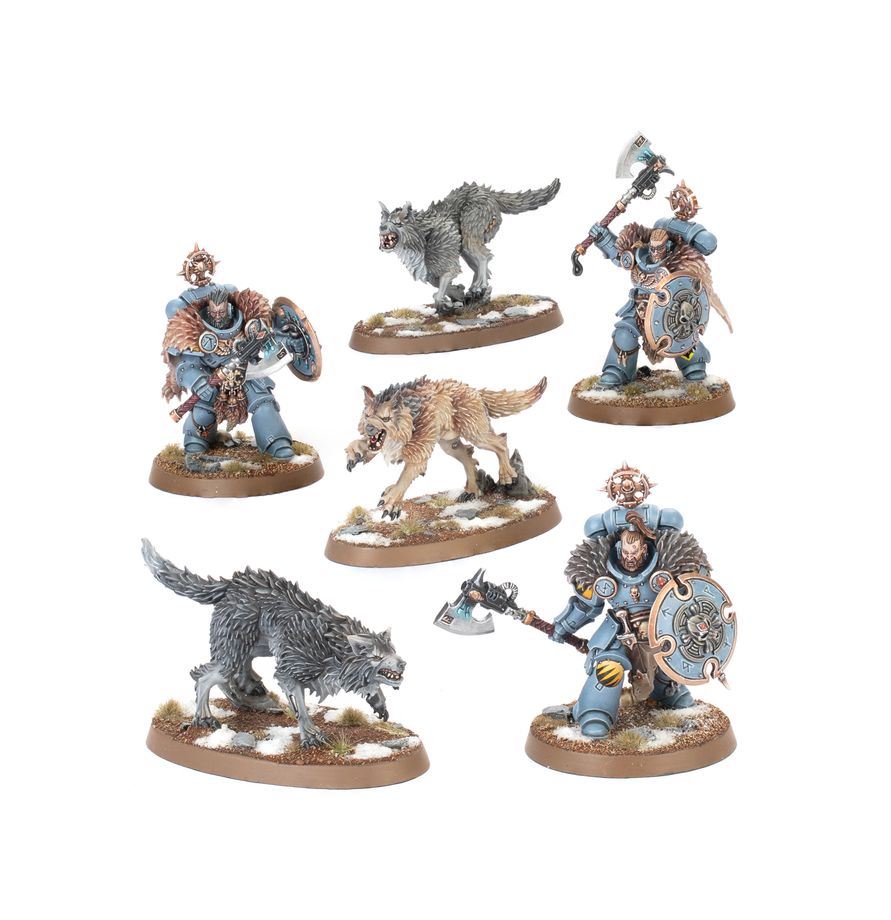 Warhammer: 40k - Space Wolves - Wolf Guard Headtakers