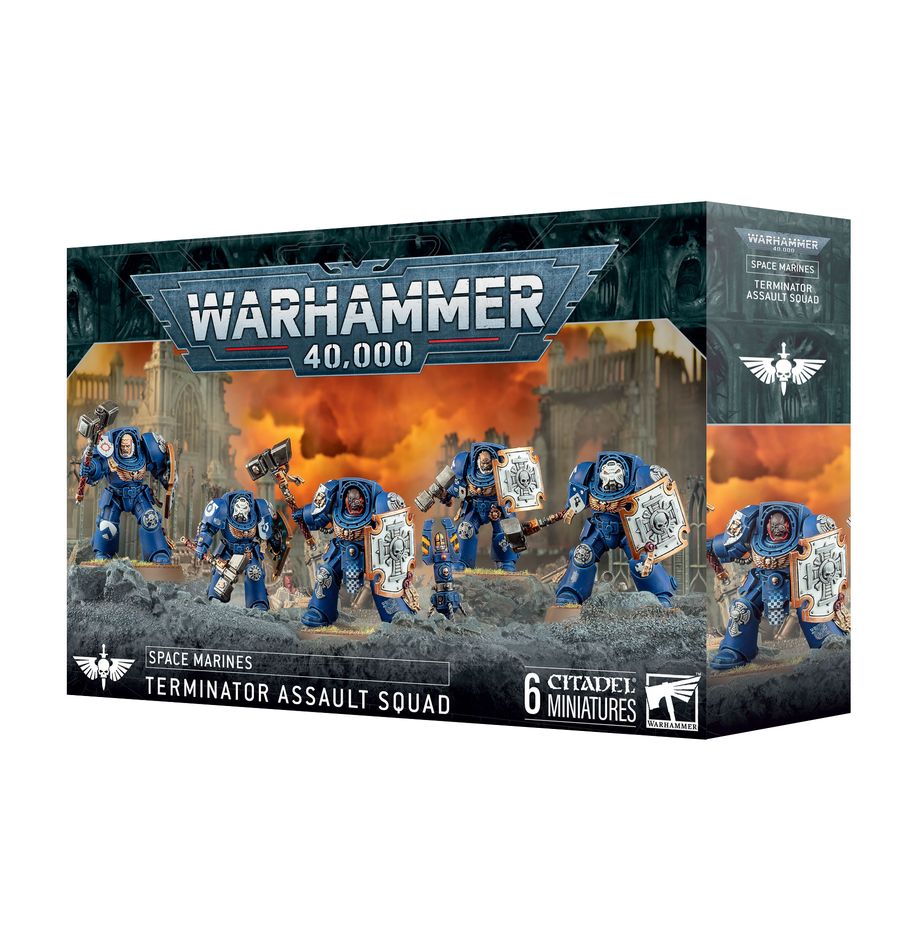 Warhammer 40k - Space Marines - Terminator Assault Squad