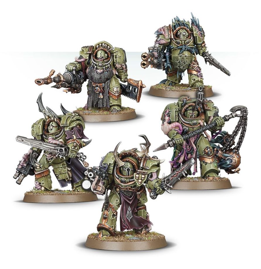 Warhammer: 40k - Death Guard - Blightlord Terminators