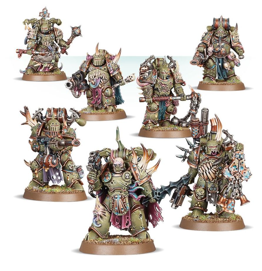 Warhammer: 40k - Death Guard - Plague Marines