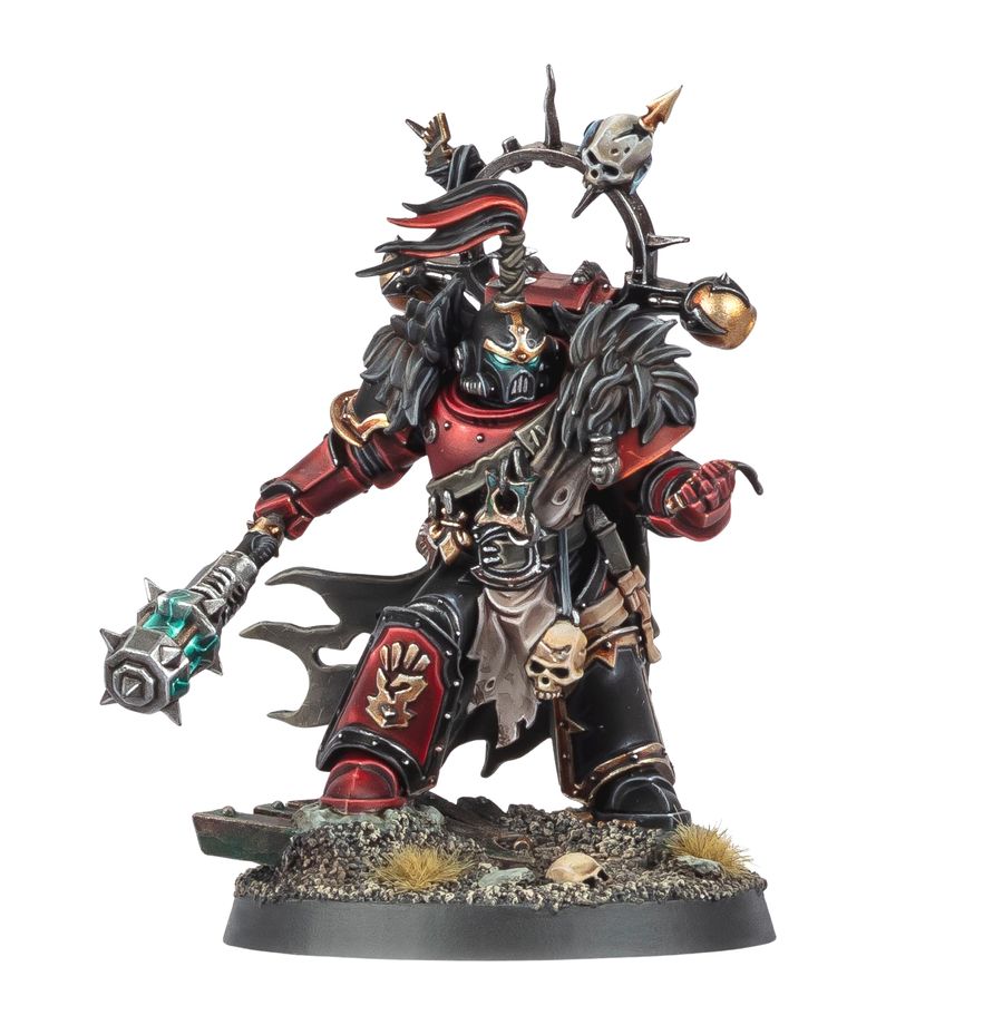 Warhammer 40k - Chaos Space Marines - Red Corsairs Reave-Captain
