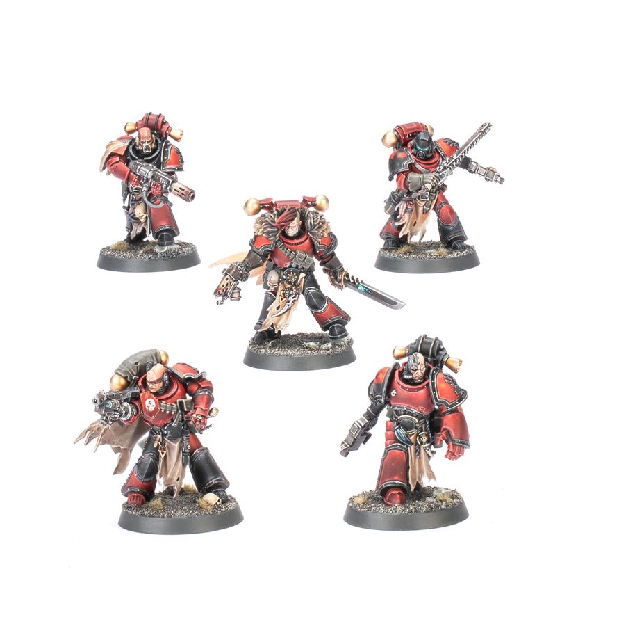 Warhammer 40k - Chaos Space Marines - Red Corsairs Raiders