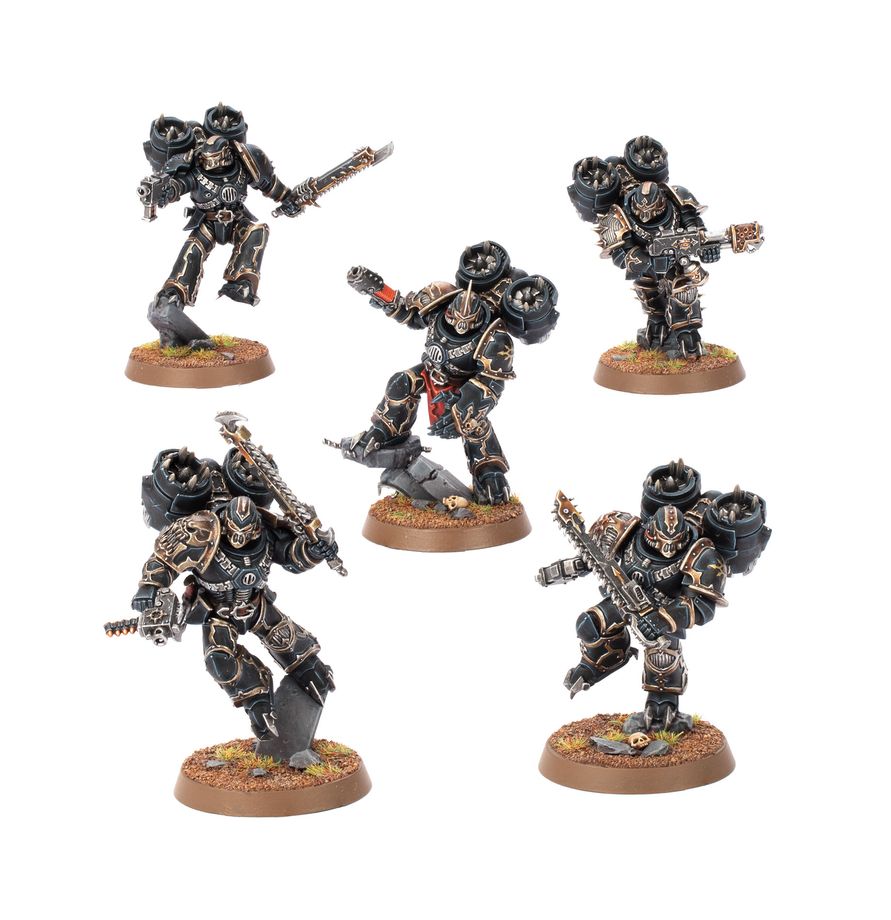 Wahammer: 40k - Chaos Space Marine - Raptors / Warp Talons