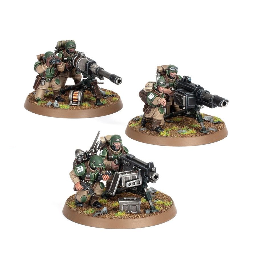 Warhammer 40k - Astra Militarum - Heavy Weapons Squad