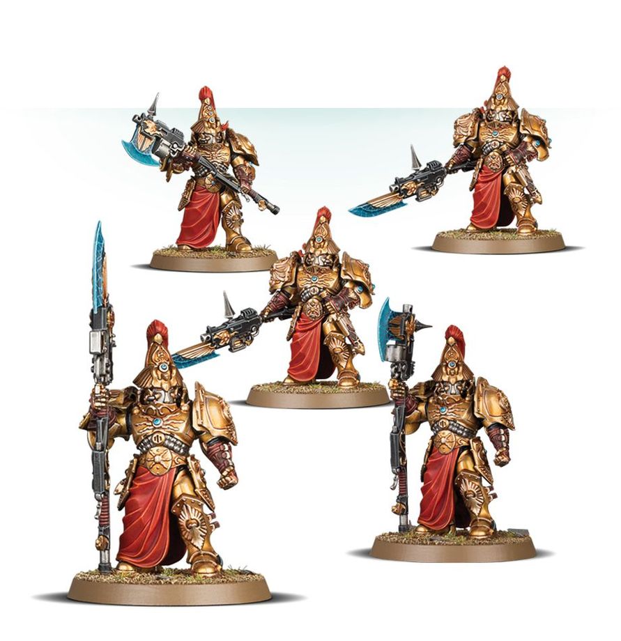 Wahammer: 40k - Adeptus Custodes - Custodian Wardens