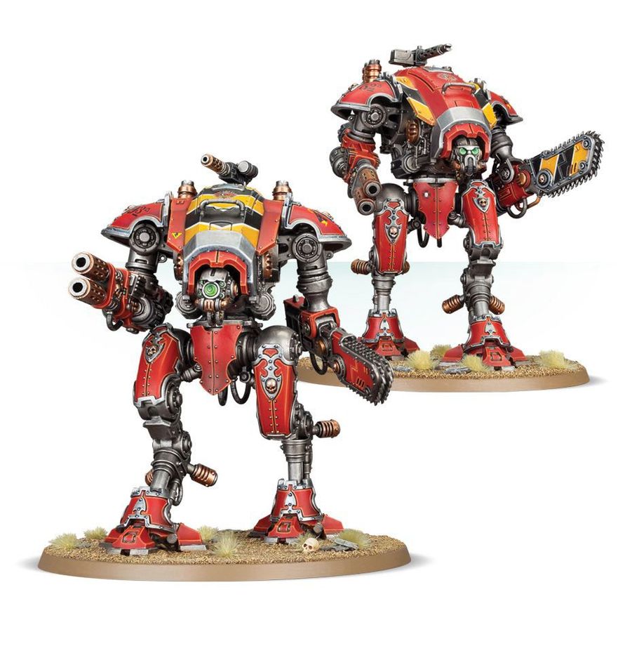 Warhammer - 40K - Imperial Knights - Knight Armigers