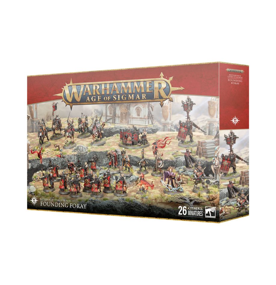 Warhammer - Age of Sigmar - Cities of Sigmar Founding Foray