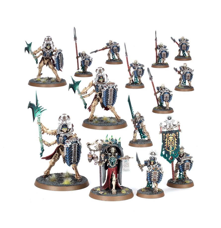 Warhammer: Age of Sigmar - Ossiarch Bonereapers - Regiment of Renown: Heralds of the Bone-tithe