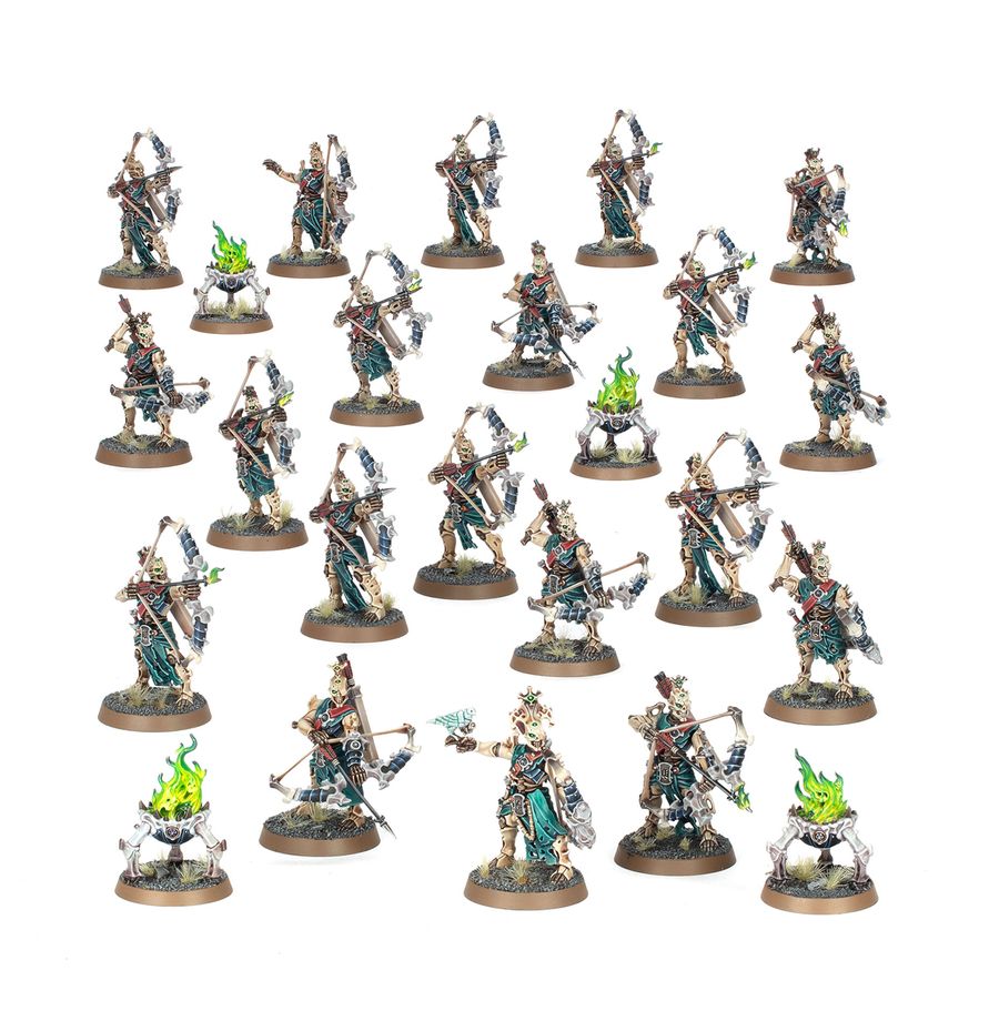 Warhammer: Age of Sigmar - Ossiarch Bonereapers – Mortek Triaxes