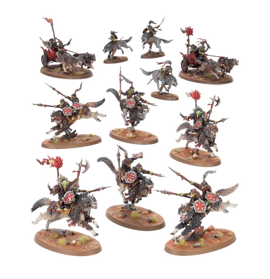 Warhammer: Age of Sigmar - Spearhead: Gloomspite Gitz – Snarlpack Huntaz