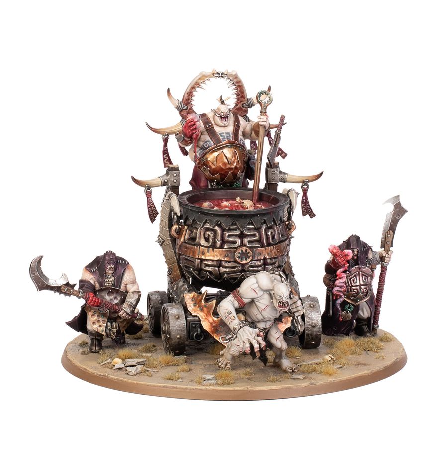Warhammer: Age of Sigmar - Ogor Mawtribes - Redd the Maw – High Slaughtermaster