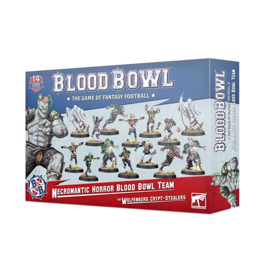 Blood Bowl: Necromantic Horror team - The Wolfenburg Crypt-stealers